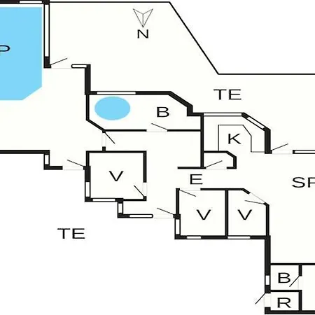 Holiday home 8 Person In *